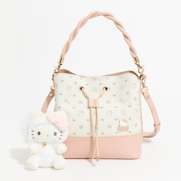 Hello Kitty - Arnold Palmer - 水桶包附長背帶 Joli系列 - 粉色/451-0101-12-6