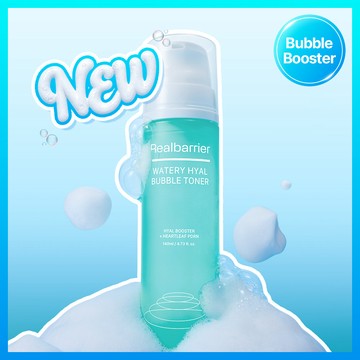 Real Barrier Watery Hyal Bubble Toner 140ml