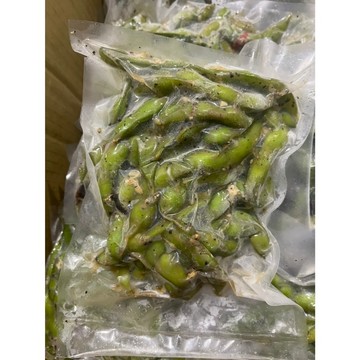 黑胡椒 蒜味 毛豆莢 300克 退冰即食 全家799免運 【8年級生鮮】