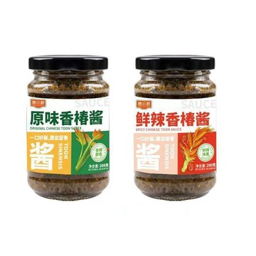 香椿芽醬 正宗 下飯醬 200g/瓶裝 拌飯 拌面飯 開胃 即食 香椿醬 家用 批發