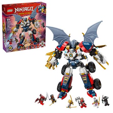 樂高積木LEGO 71834 202501 旋風忍者系列 - 冰忍的終極合體機械人