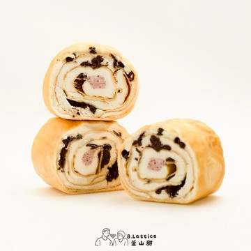 生日禮物【B.Lattice】黑森林櫻桃單顆千層捲【奶蛋素】랙포레스트 크레이프 롤케이크【채식주의자】6顆/盒｜下午茶/甜點/千層捲/冷凍宅配