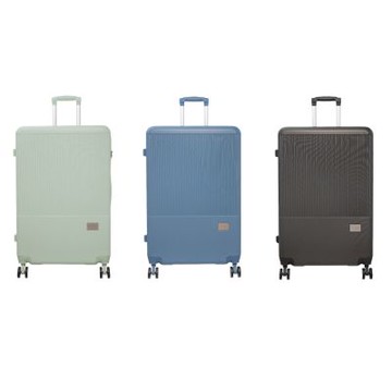 【PARTAKE】LOLLIPOP -28吋拉鍊箱-鐵灰色/灰藍色/淺綠色