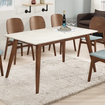 MUNA家居 魯伯德4.3尺石面餐桌(不含椅) 130X80X77cm