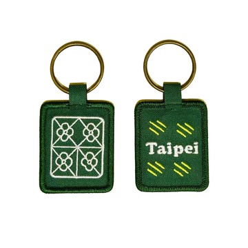 刺繡鑰匙圈 台灣ft. 窗花 | 全11款/提供同款100個起訂客製