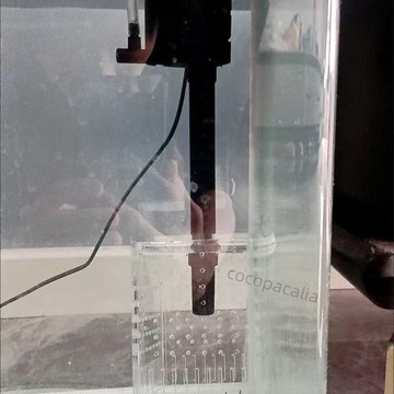 【台灣發貨】亞克力三重底濾直角溢流擋板擋沙板魚缸過濾小魚防沙防吸隔離【家用必備】