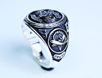 期戒 / 傘兵戒 / 冠軍戒 / 陸軍航特部 傘兵紀念戒 ( 獨立71旅 )