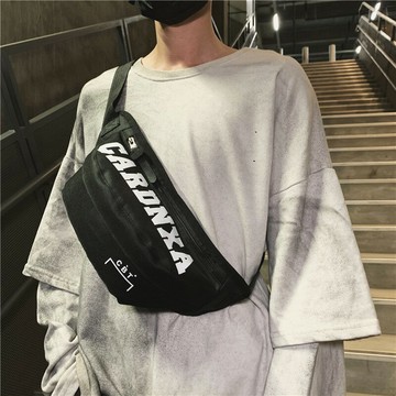 2022新款包潮ins時尚百搭小包包女腰包運動斜挎包胸包斜挎包男包