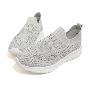 Kory 優雅璀璨美腿輕量飛織休閒鞋