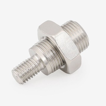 SDA薄型氣缸轉接頭氣動螺絲螺母 內牙變轉外牙 內螺紋轉外螺紋