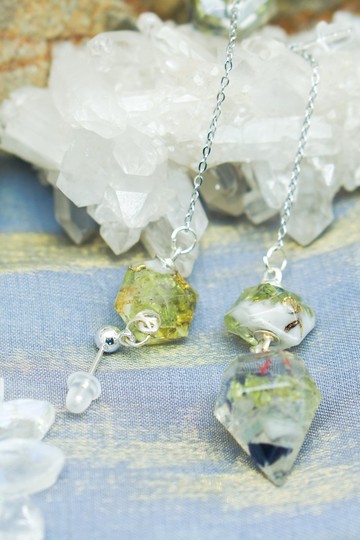 水葉迭迭—疊疊靈擺耳環