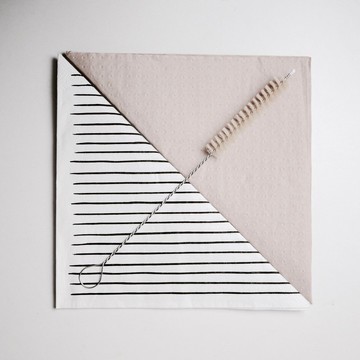 羊毛不鏽鋼吸管刷