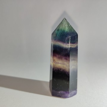 【訂製品】彩螢石柱 Fluorite 【隨機發貨】 擺件 原石 天然水晶
