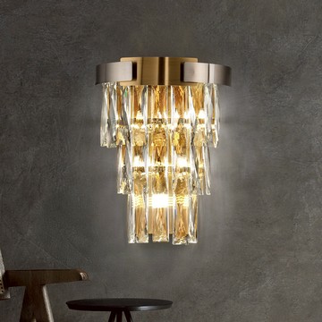 G9優雅進口水晶片壁燈｜C01-11-61511