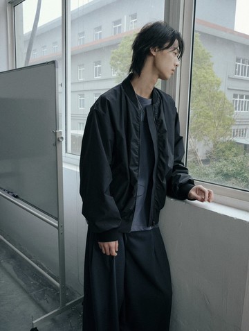 重塑 機能面料飛行員夾克外套