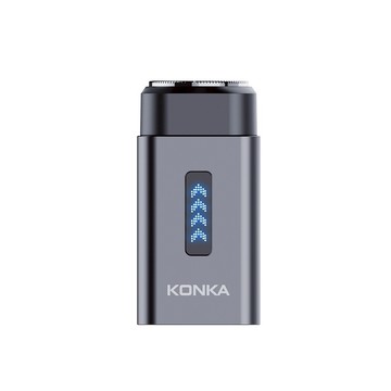 【KONKA 康佳】正品 機甲電動刮鬍刀 Type-C充電 IPX6防水 3D浮動刀頭 KS-Mini6