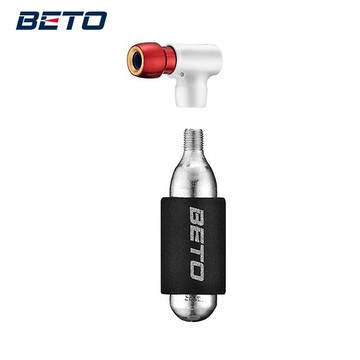 BETO QikFill Auto CO2鋼瓶氣嘴 / 城市綠洲(鋅合金、自行車、按壓充氣)