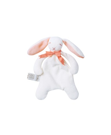 [展示品出清] 有機棉安撫巾-迷你邦尼(粉)