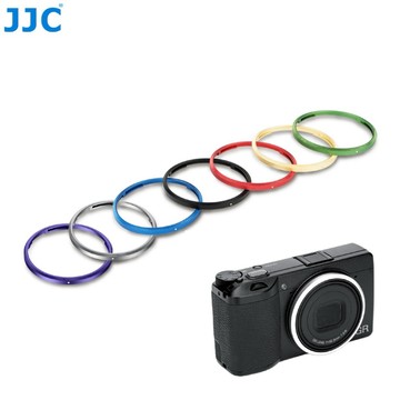 JJC 理光鏡頭裝飾圈 理光RICOH GR3/GR3x/GR4 GRIII/GRIIIx/GRIV 防撞保護環 公司貨