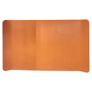 DIAN 馬卡龍防水防油西餐墊 大理石紋皮革餐墊  30 x 45cm  琥珀橘  1個