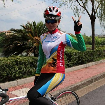 【冰感速幹】騎行服套裝 騎行服 騎行裝備 速乾衣 運動服 長袖上衣 透氣冰絲褲 男女同款 夏季防曬 公路車山地車通用