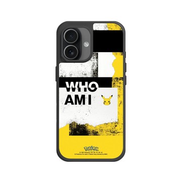 iPhone 17 SolidX 黑 - 寶可夢 Pokemon - 我是誰-皮卡丘