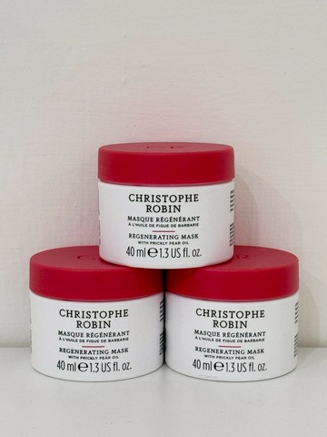 【JOKO JOKO】法國 Christophe Robin 刺梨籽油柔亮修護髮膜 40ml /組3罐