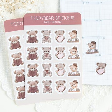 貼紙 – 泰迪熊 No.4