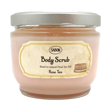 SABON 身體磨砂膏 玫瑰茶語  600g  1罐