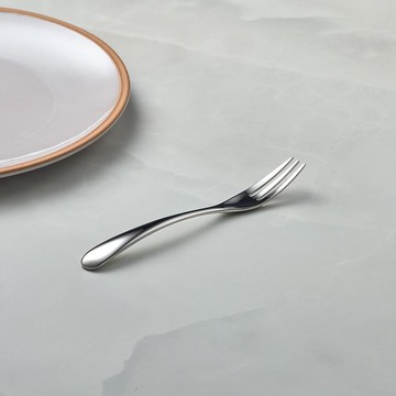 日本山崎金屬 - HOME FESTA系列 - 不鏽鋼點心叉 (122 mm)