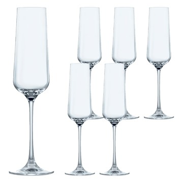 LUCARIS 香港系列無鉛水晶香檳杯 270ml  6個