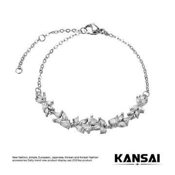 KANSAI 紫藤花手鍊 女款輕奢 小眾 精緻手環 閨蜜 女士女生 手鐲 新飾品