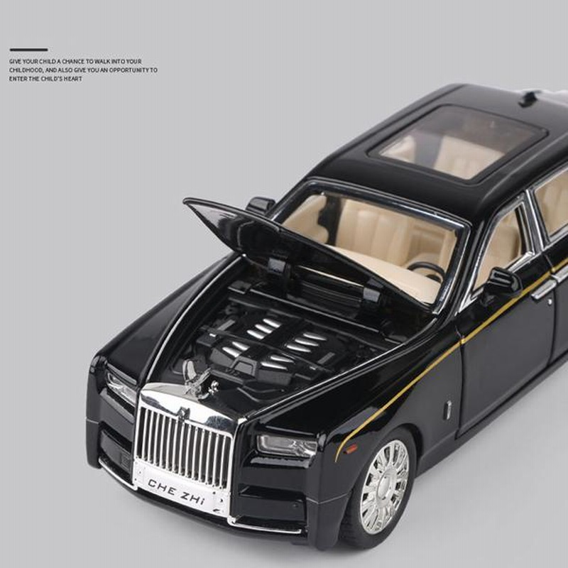 ロールスロイス ファントム 1/32 ミニカー 全6色 ライト点灯