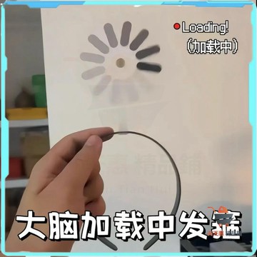 宕機髮夾 宕機髮飾 搞怪髮夾 搞怪髮簪 造型髮箍 搞怪髮飾 搞笑髮箍 大腦加載中髮箍 髮飾搞怪 可轉圈擺件 飾品閤集