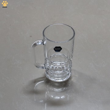 朗旭燒烤啤酒杯  精釀啤酒杯 創意水杯 果汁杯 加厚大容量 帶把扎啤杯ws8291
