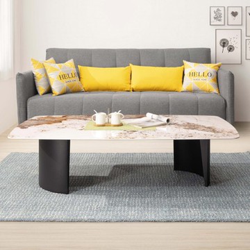 愛德溫岩板大茶几