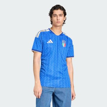 【adidas 愛迪達】 世界盃 義大利 主場球迷版球衣  吸濕排汗 男 JL6937