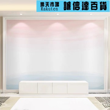 壁紙 壁貼 純色壁紙漸層色北歐牆布客廳臥室輕奢壁畫電視背景牆壁紙