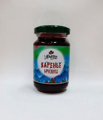 雅库特西伯利亚越橘果酱 北极野生浆果 320克