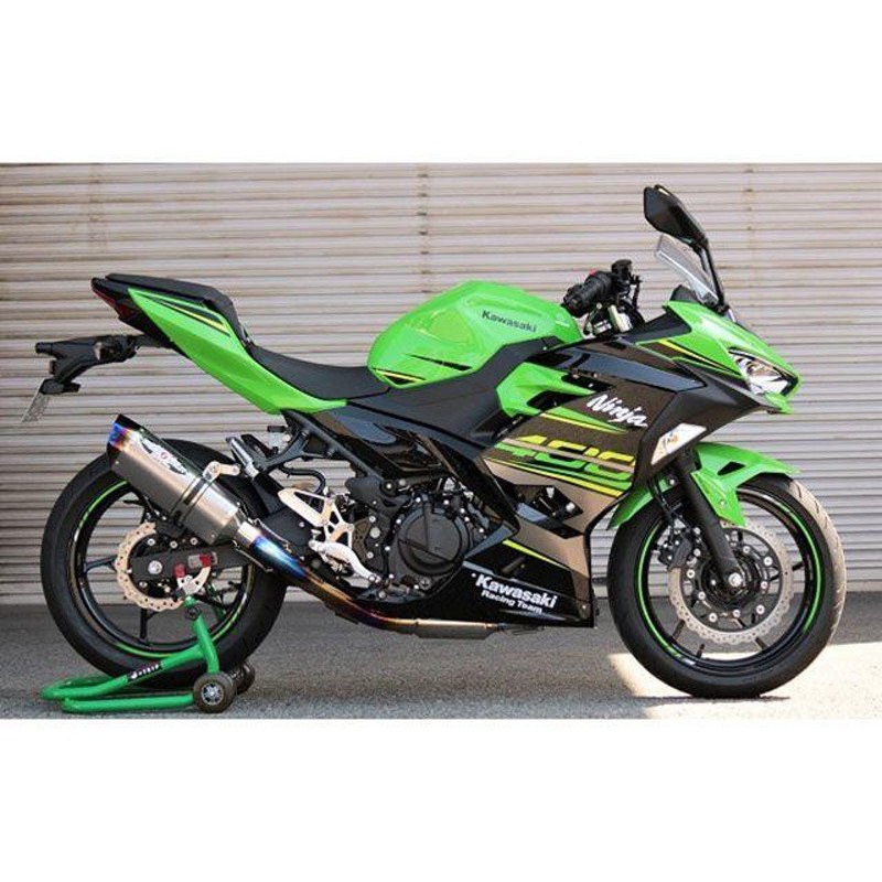 正規品／ビートジャパン Ninja400 NASSERT Evolution Type II 政府認証適合 フルエキゾーストマフラー（クリアチタン）…  | LINEブランドカタログ