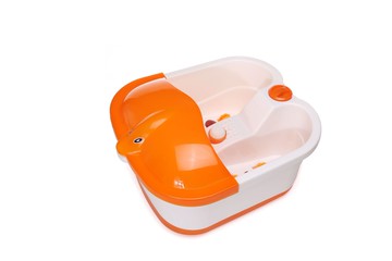 泡腳桶 足浴盆 新款電動滾輪足浴洗腳按摩盆足浴器塑料足浴泡腳洗腳泡腳沐足桶「限時特惠」