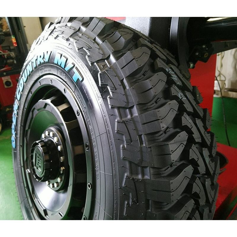 TOYO TIRES リフトアップ車 ジムニー シエラ JB74 タイヤホイール 4本セット 1台分 TOYO オープンカントリーMT 225/75R16 16インチ LEXXEL SwaGGer