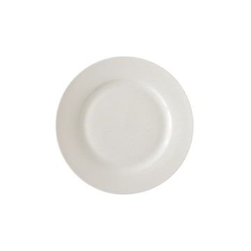 羽白新骨瓷 7.5吋平盤