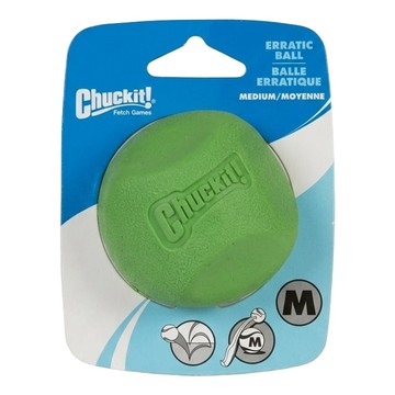 Chuckit 多角型彈力球 狗玩具 150g  綠色  中  1個