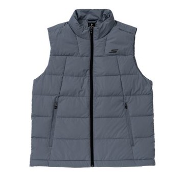 SKECHERS 男羽絨背心 - P425M013-02N6