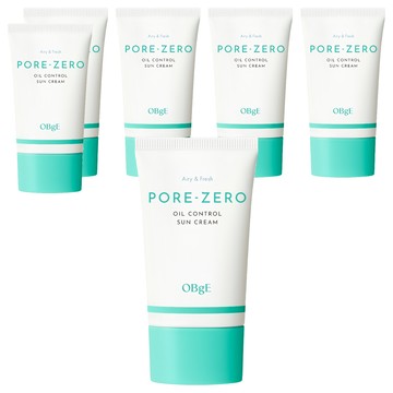 OBgE 台灣公司貨 控油清爽防曬乳  6個  50ml