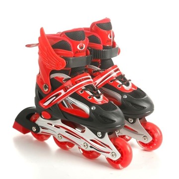 直排溜冰鞋兒童全套裝3-5-6-8-10歲初學者可調男女滑冰旱冰鞋  都市時尚