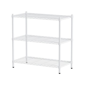 【Y HOUSE】90x45x90公分 輕型三層鐵架 鐵力士架 層架-烤漆白