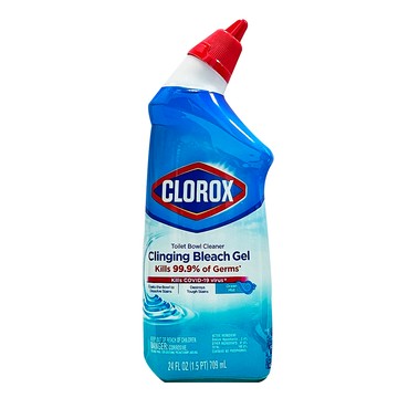 浴廁清潔劑 美國原裝進口CLOROX馬桶潔廁凝膠-海洋香味24oz/709ml
