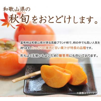 ふるさと納税 高野町 和歌山秋の味覚　富有柿　約2kg　化粧箱入